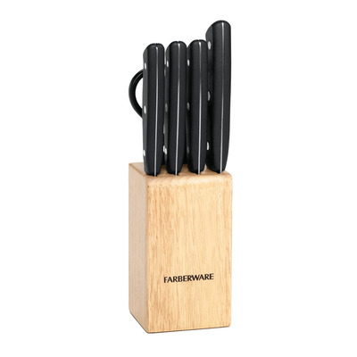 Faberware - Ens. de couteaux et support, 6 mcx