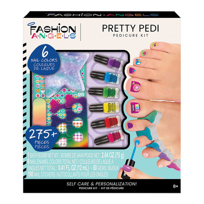 Fashion Angels - Pretty Pedi, tie-dye pedicure design set