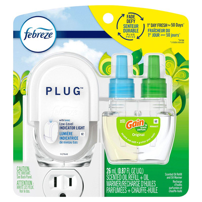Febreze - Trousse de d&eacute;marrage pour diffuseur &eacute;lectrique, Gain original