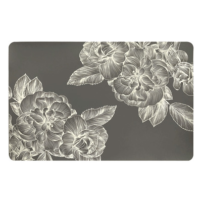 Floral placemat