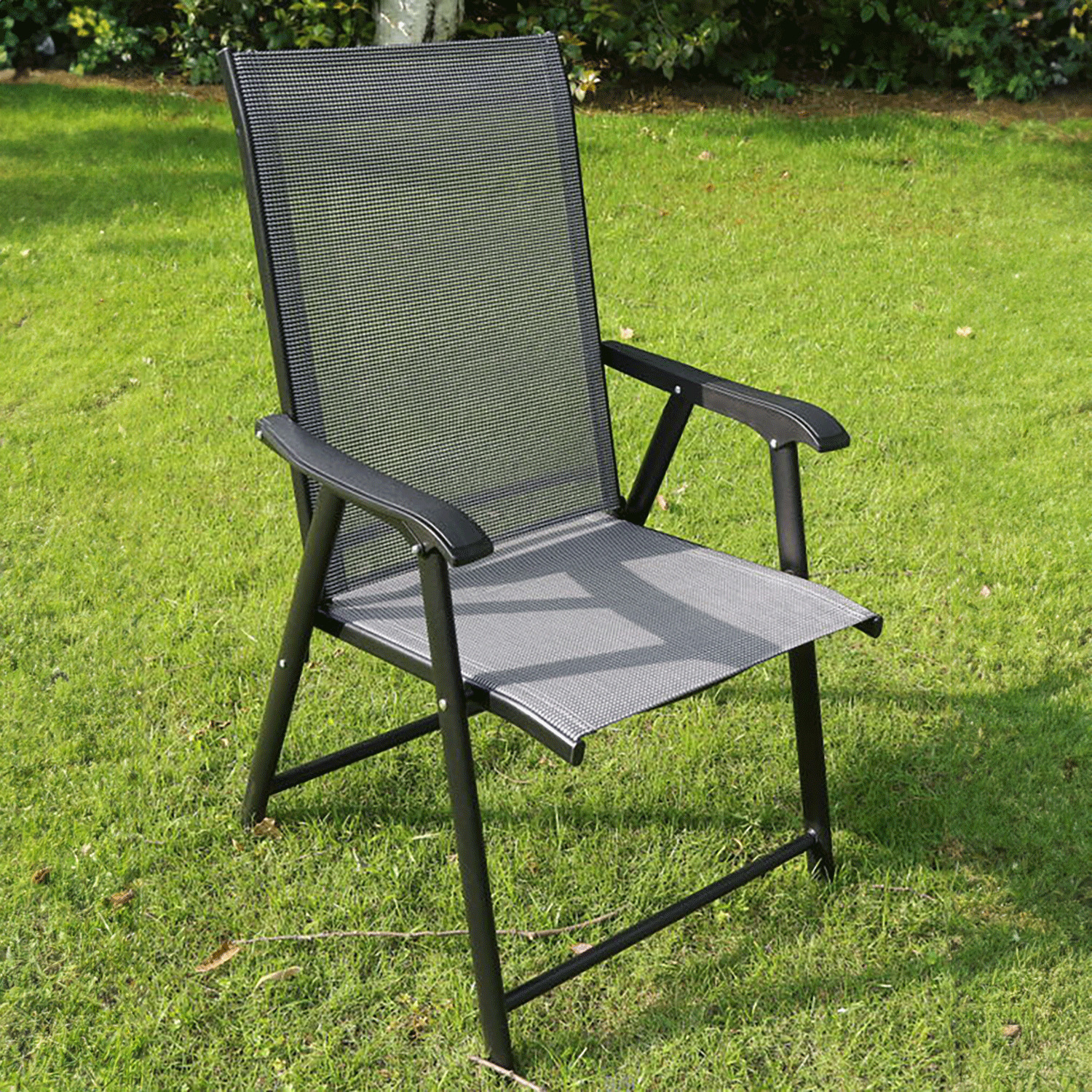 Folding textilene chair