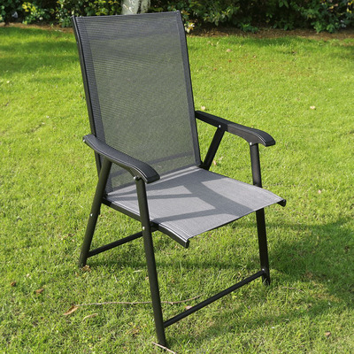 Folding textilene chair