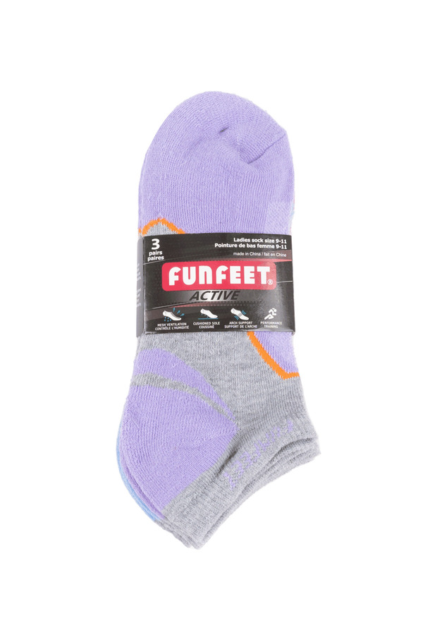 FunFeet  - Active low cut socks - 3 pairs