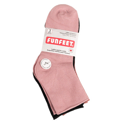 FunFeet - Chaussettes en bamboo, 3 paires