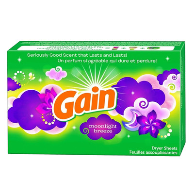 Gain - Fabric softener sheets, 34 sheets
