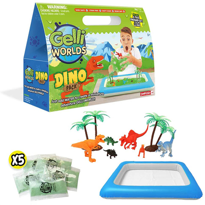 Gelli Worlds - Dino Pack playset