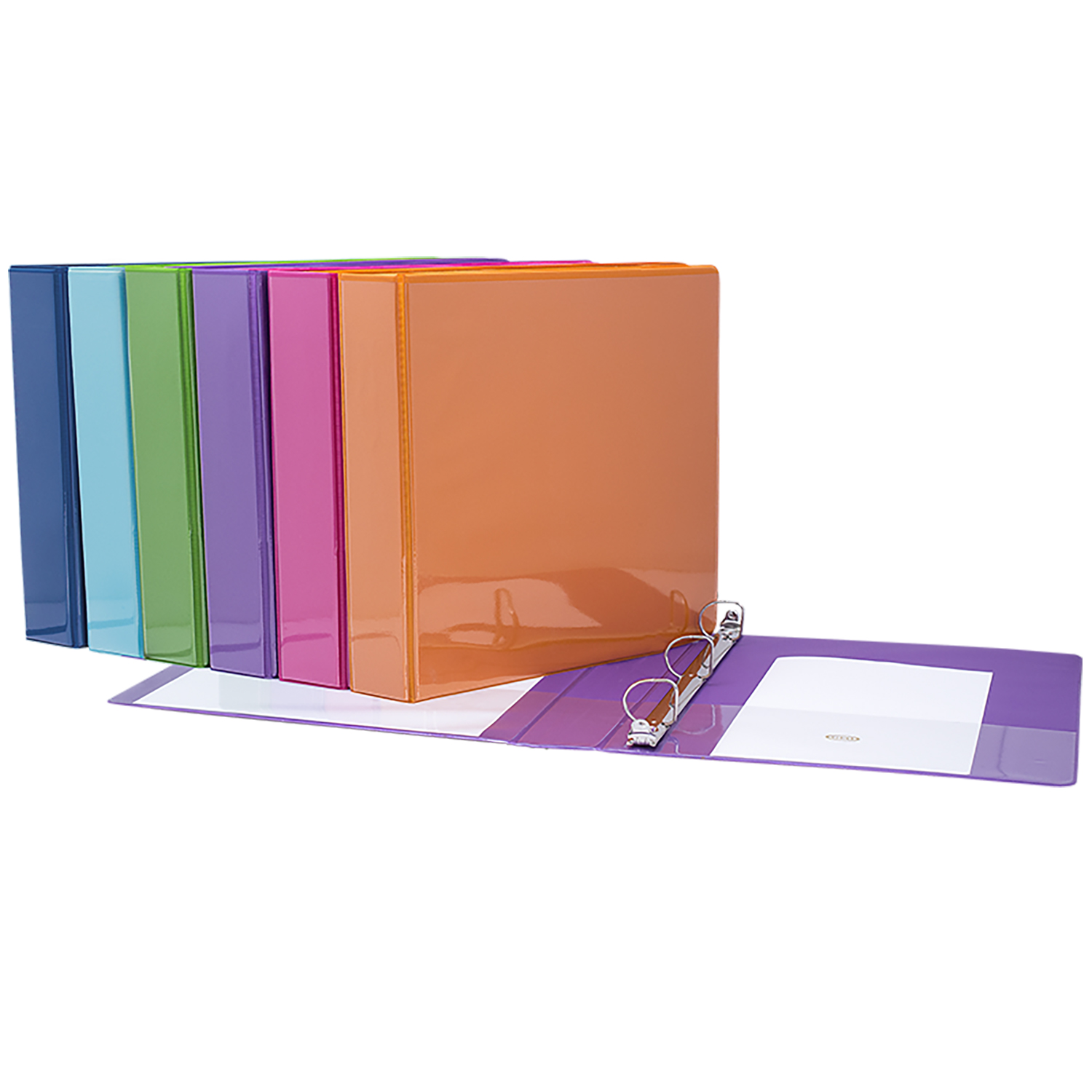 Geocan - 2" D-ring presentation view binder - Pink