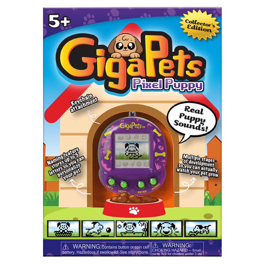 GigaPets - Virtual pet toy, collectors edition - Pixel Puppy