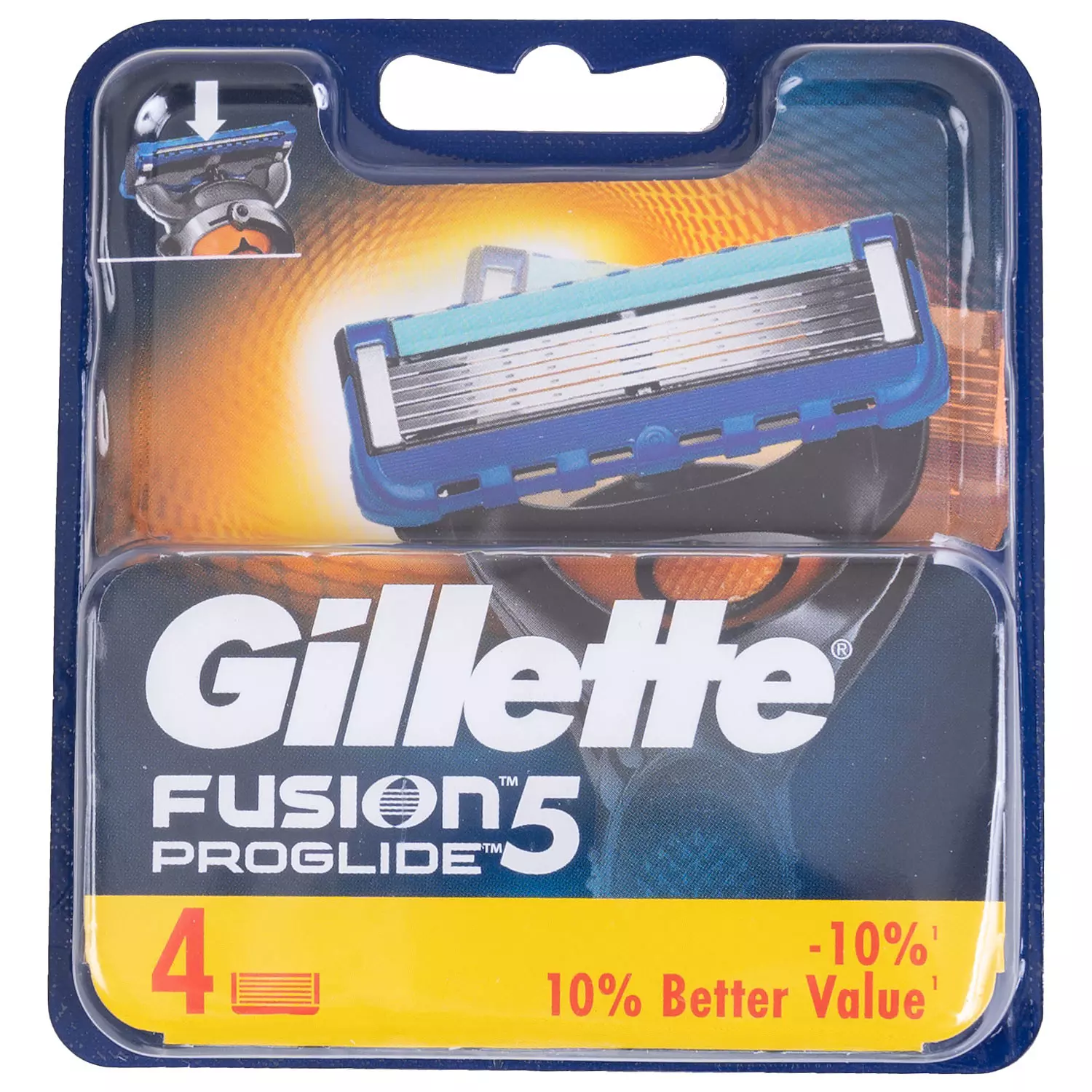 Gillette Fusion - Proglide razor blades, pk. of 4