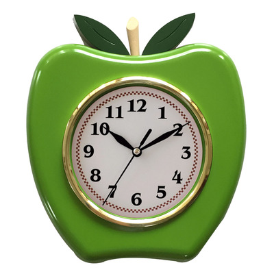 Apple wall clock