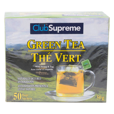 Green tea, pk. of 50 bags
