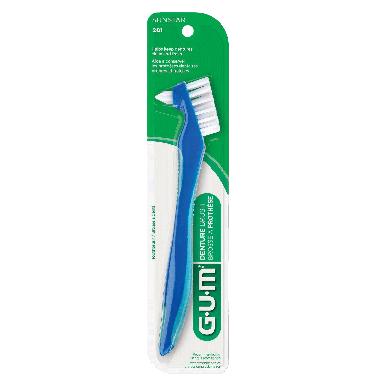 GUM - Brosse pour proth&egrave;se