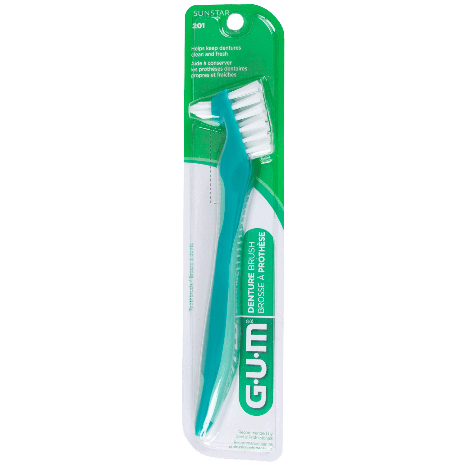 GUM - Brosse pour proth&egrave;se