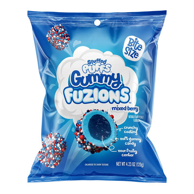 Gummy Fuzions - Bonbons moelleux, M&eacute;lange de baies