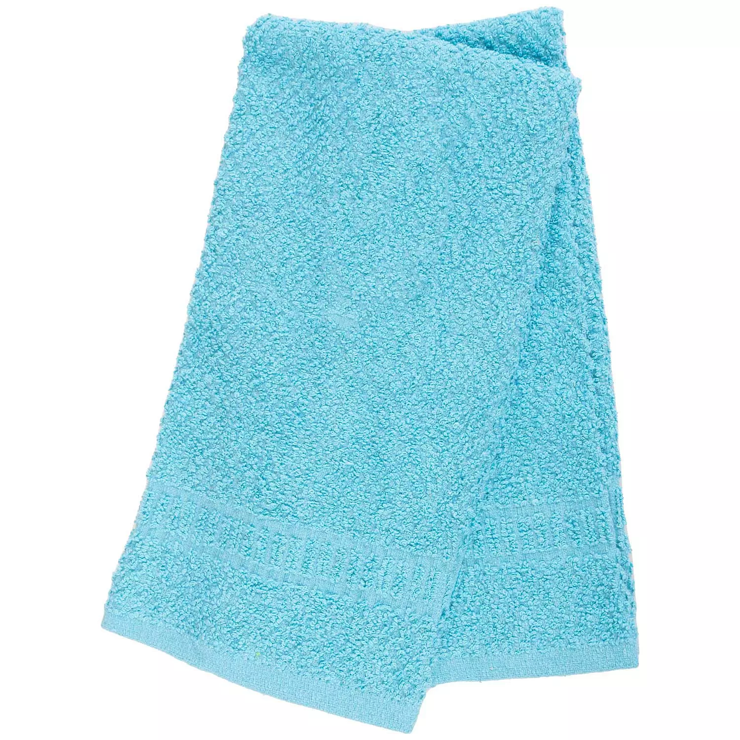 Hand towels, pk. of 2, aqua