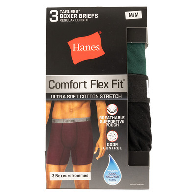Hanes - Comfort Flex Fit - Boxeurs, Paq. de 3