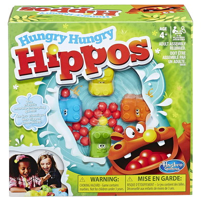 Hasbro Gaming - Jeu Hungry Hungry Hippos