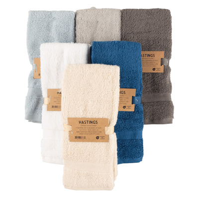HASTINGS - Serviettes pour les mains en coton, Paq. de 2