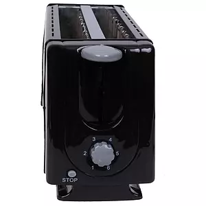 Hauz Basics - 4-slice toaster, black