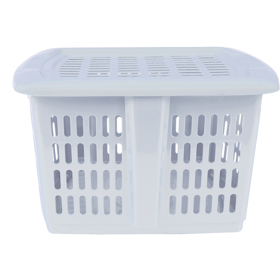 Heavy-duty plastic laundry basket - 24L