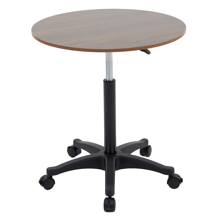 Height-adjustable mobile table