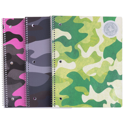 Hilroy - Cahier de notes spirale camouflage 1 sujet, 80 pages