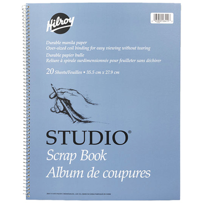 Hilroy - Studio scrap book, 20 pages
