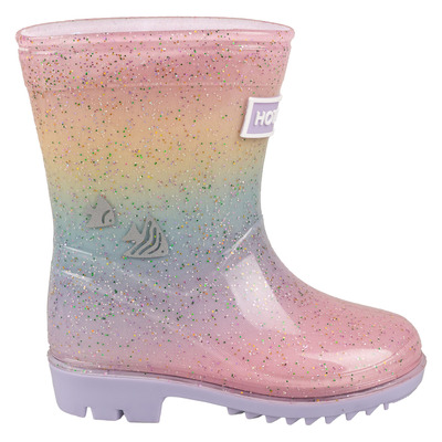 Hot Paws - Sparkly rainbow rain boots