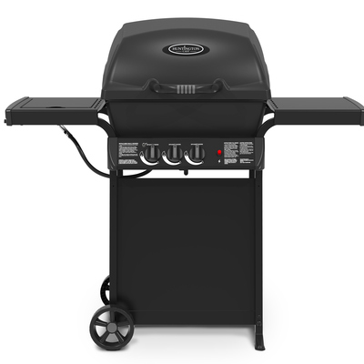 Huntington - Black propane barbecue - 30,000 BTU