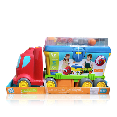 Infantino - 3-in-1 Busy builder fun sounds truck