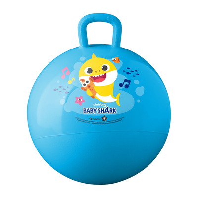Inflatable hopper ball with handle - Baby Shark