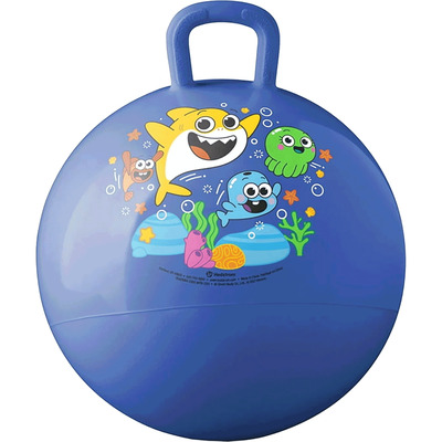 Inflatable hopper ball with handle - Baby Shark