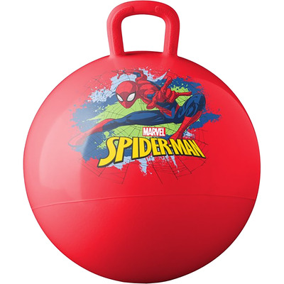 Inflatable hopper ball with handle - Spider-Man