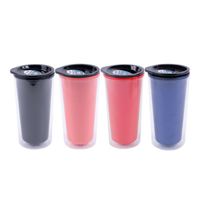 Insulated tumbler with sipper lid, 18oz (532ml)