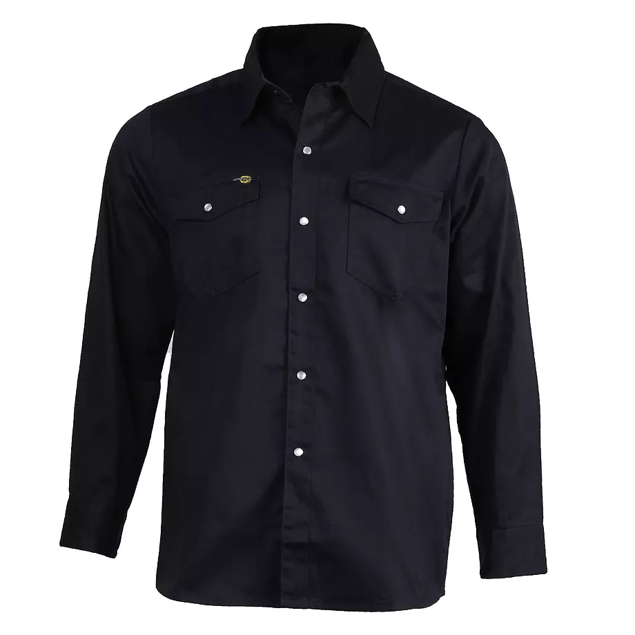 Jackfield - Work shirt, navy blue, extra large (XL)