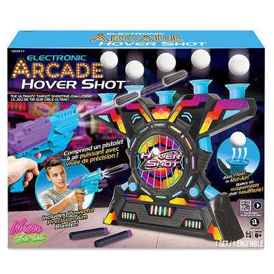 Jeu d'arcade électronique - Hover Shot (série néon)