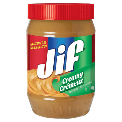 Jif - Creamy peanut butter, 1kg