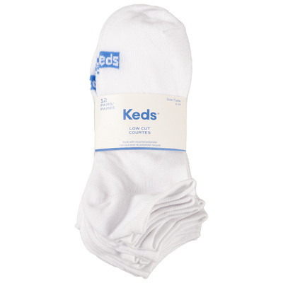 Keds - Chaussettes courtes, 12 paires