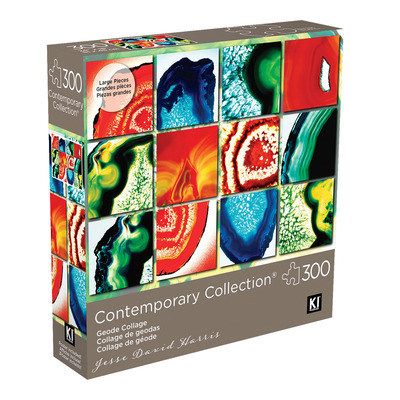 KI - Contemporary - Jesse David Harris - Geode Collage, 300 pcs