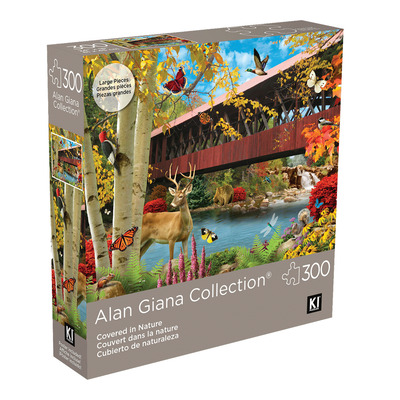 KI - Puzzle - Alan Giana - Covered in Nature, 300 pcs