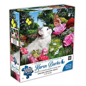 KI - Puzzle, Karen Burke, Summer garden, 1000 pcs
