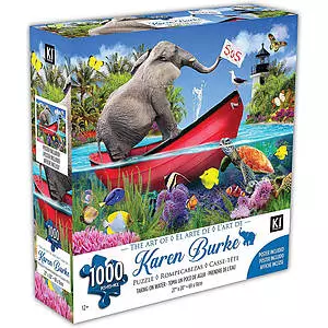 KI - Puzzle, Karen Burke, Taking on water, 1000 pcs