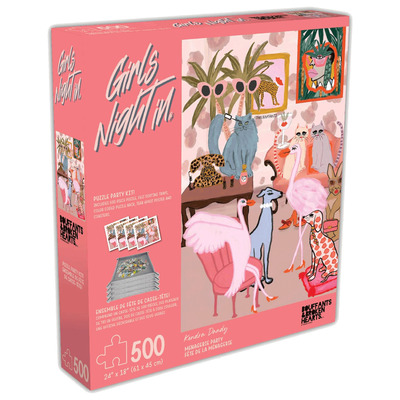 KI - Puzzle Party Kit! Kendra Dandy - Menagerie Party, 500 pcs