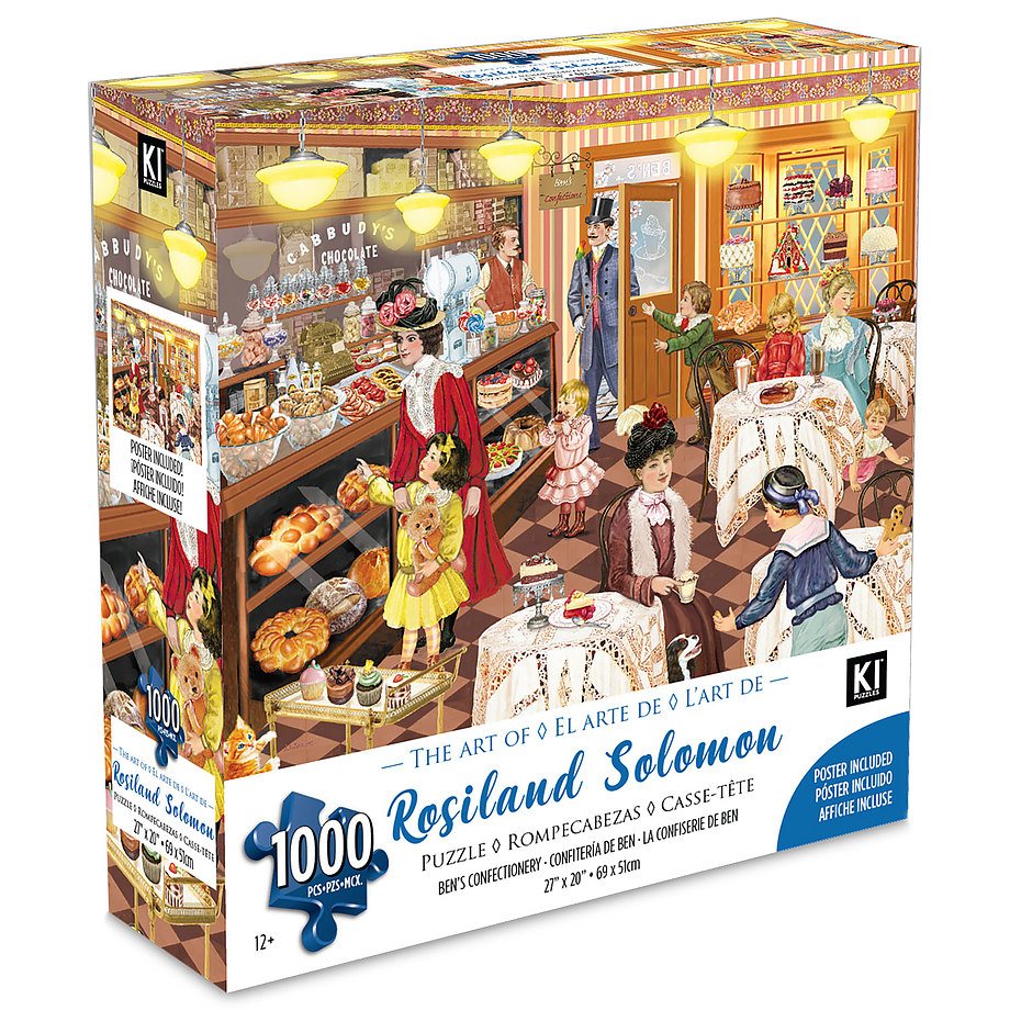 KI - Puzzle, Rosiland Solomon, Ben's confectionery, 1000 pcs