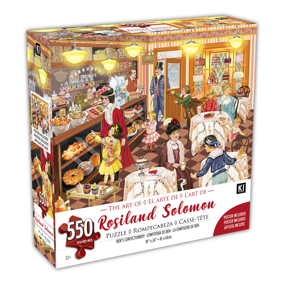 KI - Puzzle, Rosiland Solomon, Ben's confectionery, 550 pcs