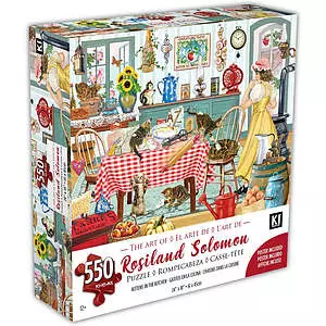 KI - Puzzle, Rosiland Solomon, Kittens in the Kitchen, 550 pcs