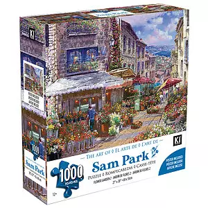 KI - Puzzle, Sam Park, Jardin de fleurs 2, 1000 mcx
