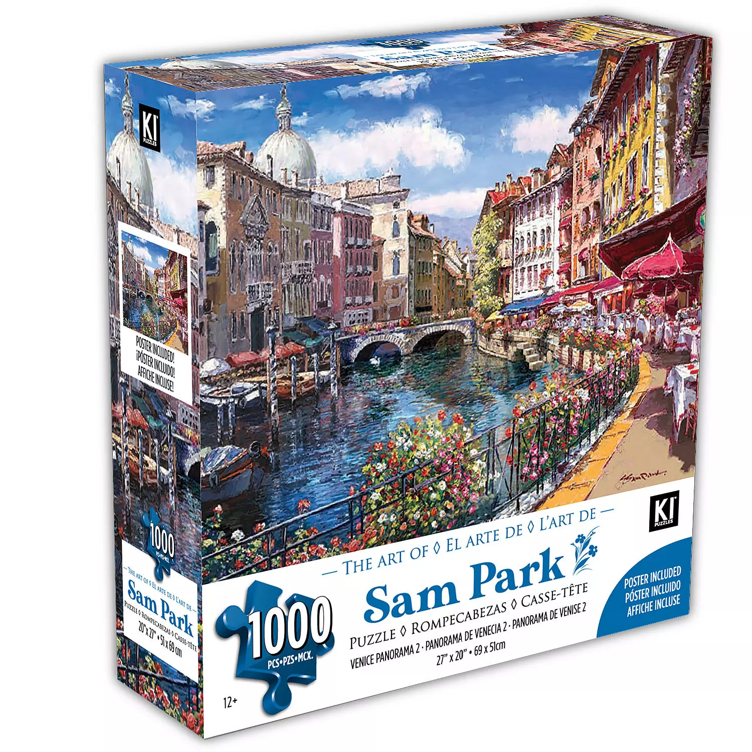 KI - Puzzle, Sam Park, Panorama de Venise 2, 1000 mcx