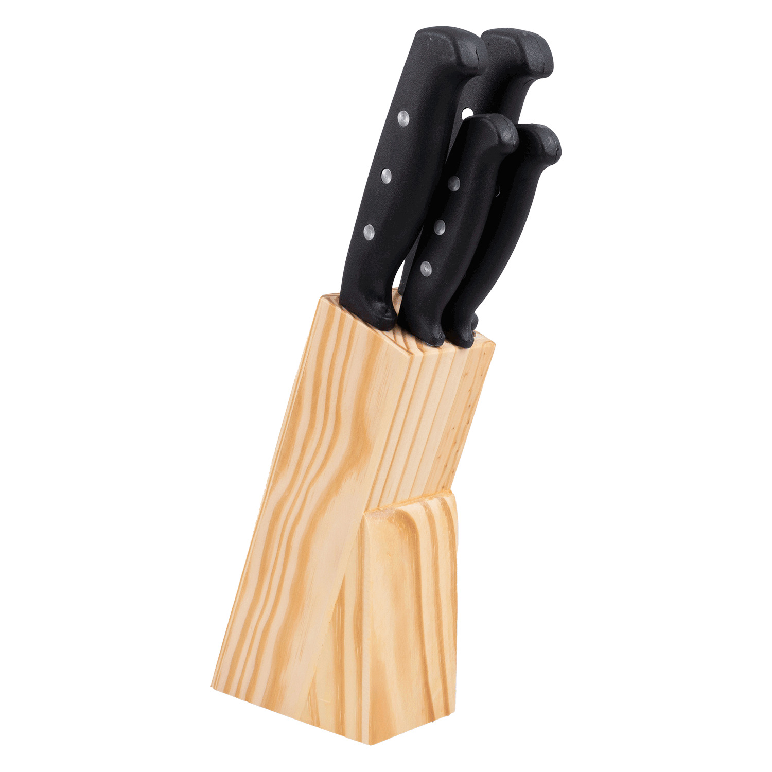 Kitchen Crew - Knife bloc set, 5 pcs