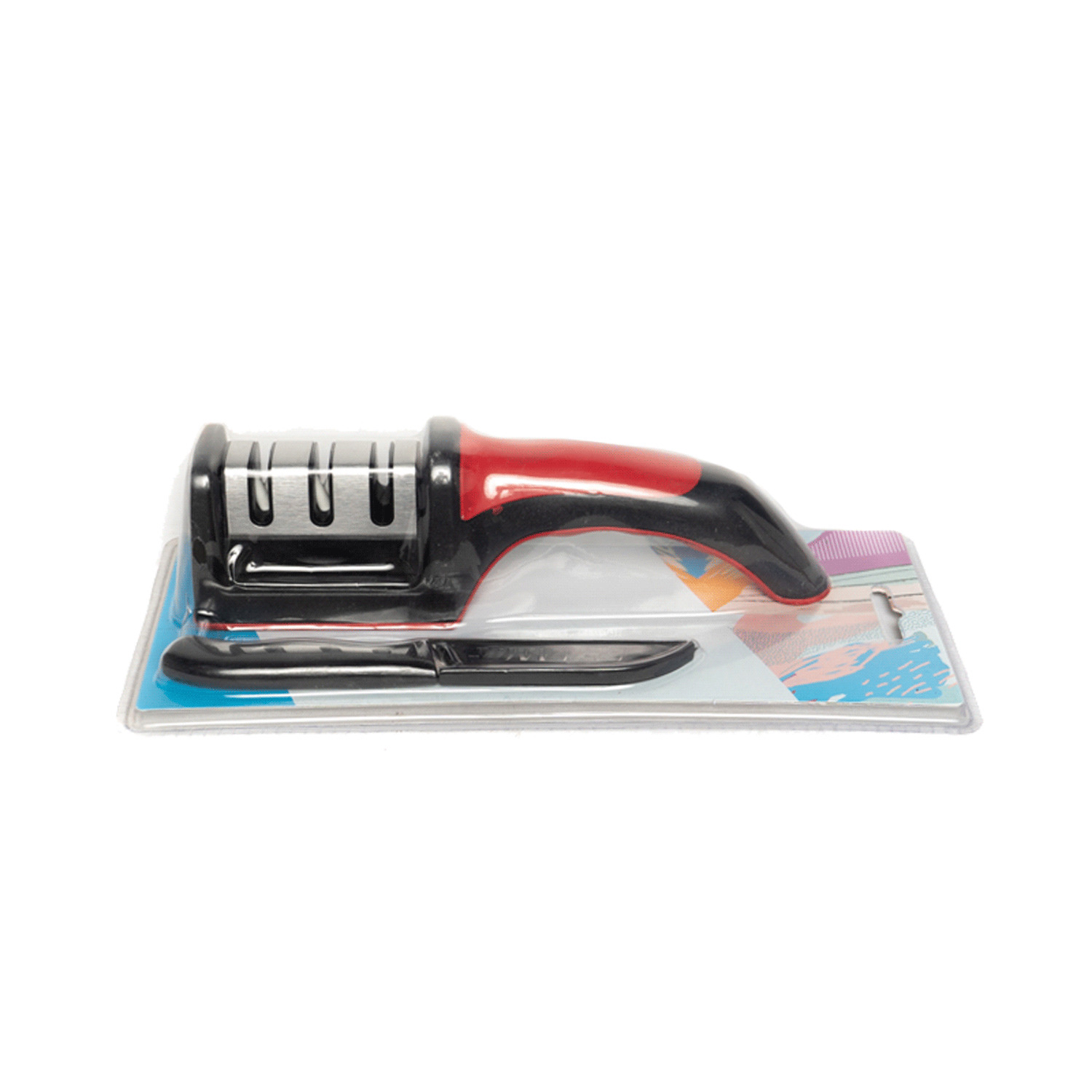 Knife & sharpener set, 2 pcs